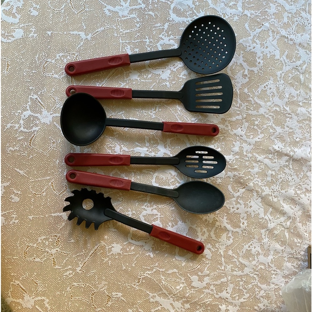 Pack of 6 Silicone Cooking Utensils Set